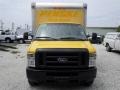 2008 Yellow Ford E Series Cutaway E350 Commercial Moving Truck  photo #3