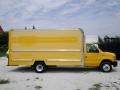 2008 Yellow Ford E Series Cutaway E350 Commercial Moving Truck  photo #12