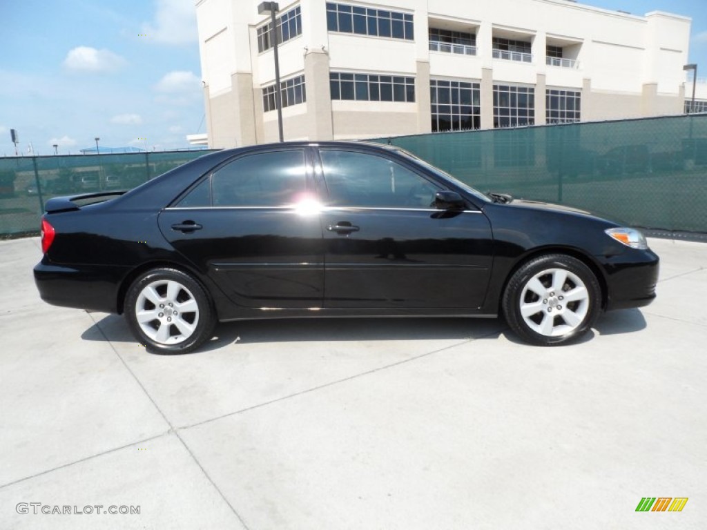 2003 Camry LE - Black / Taupe photo #2