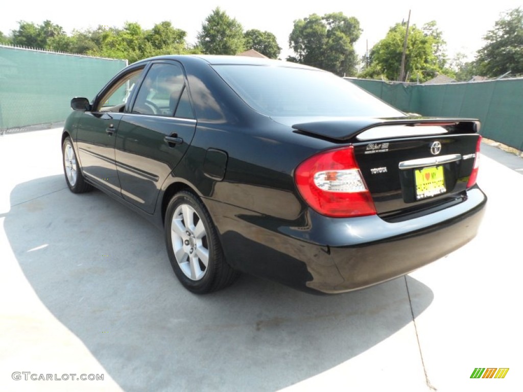 2003 Camry LE - Black / Taupe photo #5