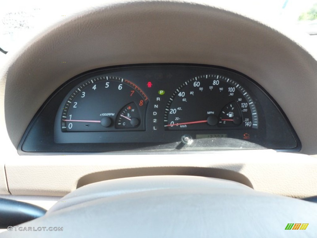2003 Camry LE - Black / Taupe photo #39