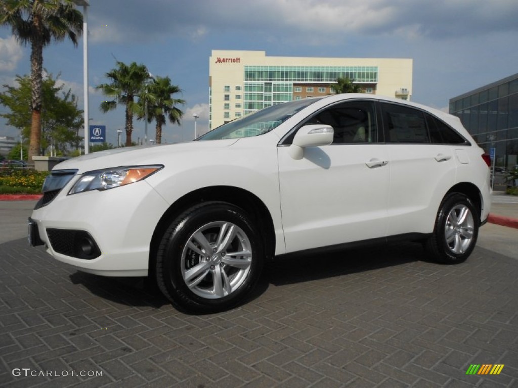 White Diamond Pearl 2013 Acura RDX Technology Exterior Photo #66244876