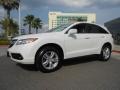 White Diamond Pearl 2013 Acura RDX Technology Exterior