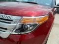 2013 Ruby Red Metallic Ford Explorer XLT  photo #9