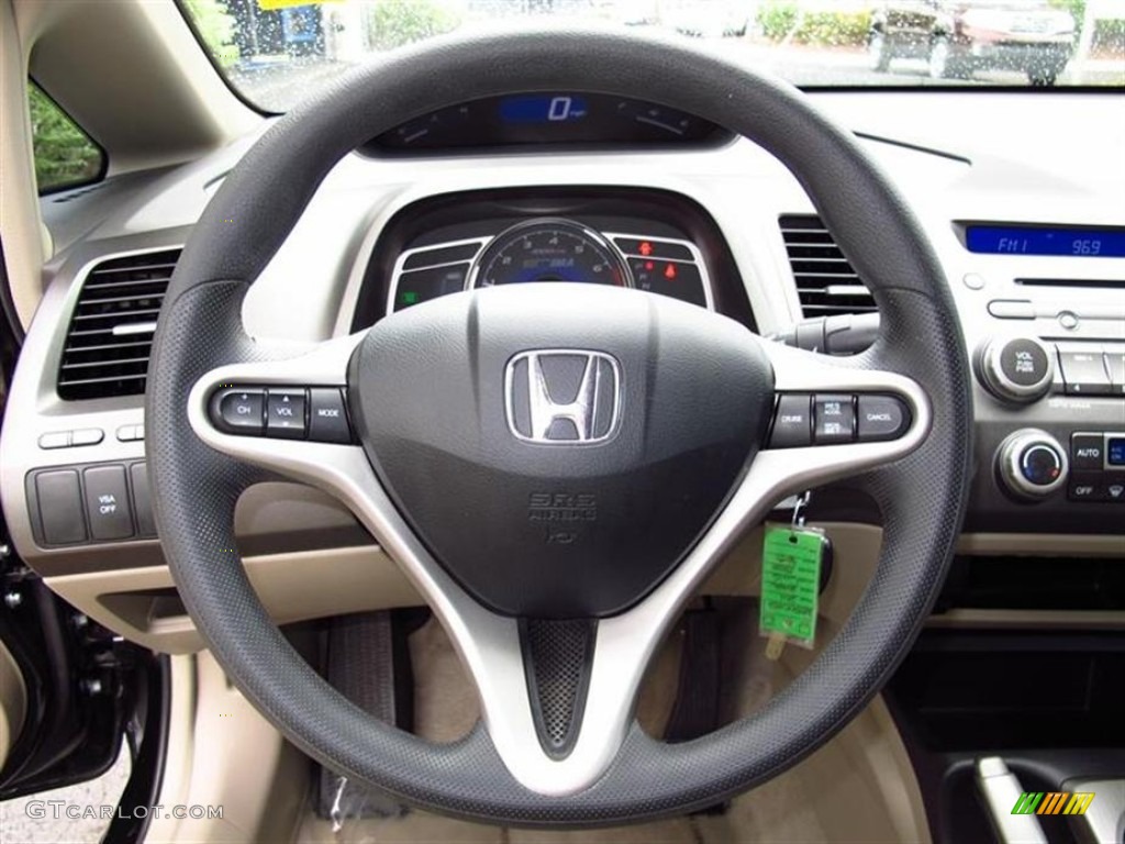 2011 Honda Civic Hybrid Sedan Steering Wheel Photos