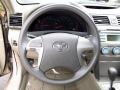 2008 Toyota Camry Bisque Interior Steering Wheel Photo
