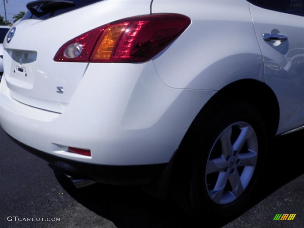 2009 Murano S - Glacier Pearl / Beige photo #14