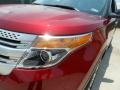 2013 Ruby Red Metallic Ford Explorer XLT  photo #9