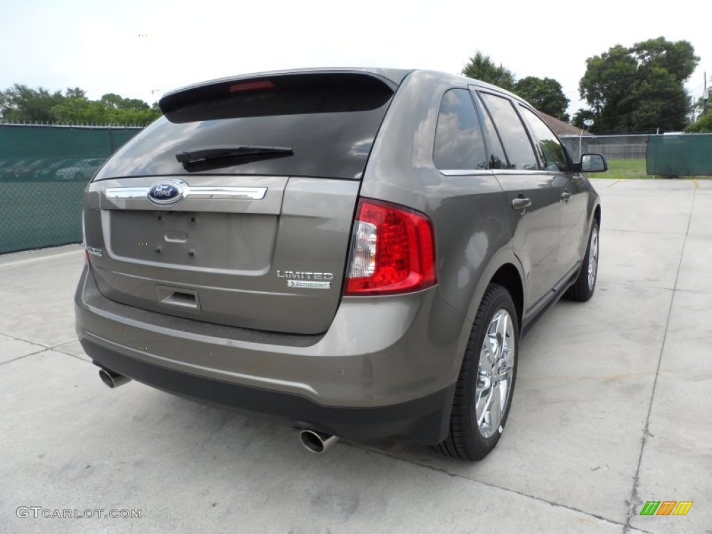 2013 Edge Limited EcoBoost - Mineral Gray Metallic / Charcoal Black photo #3