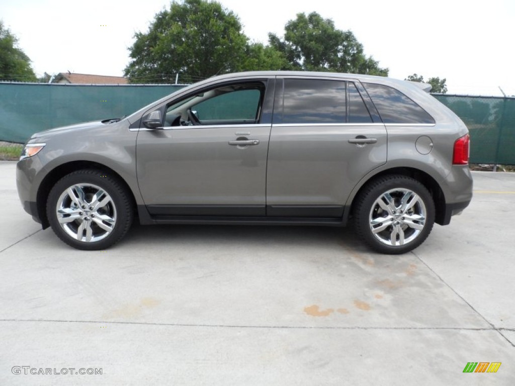 2013 Edge Limited EcoBoost - Mineral Gray Metallic / Charcoal Black photo #6