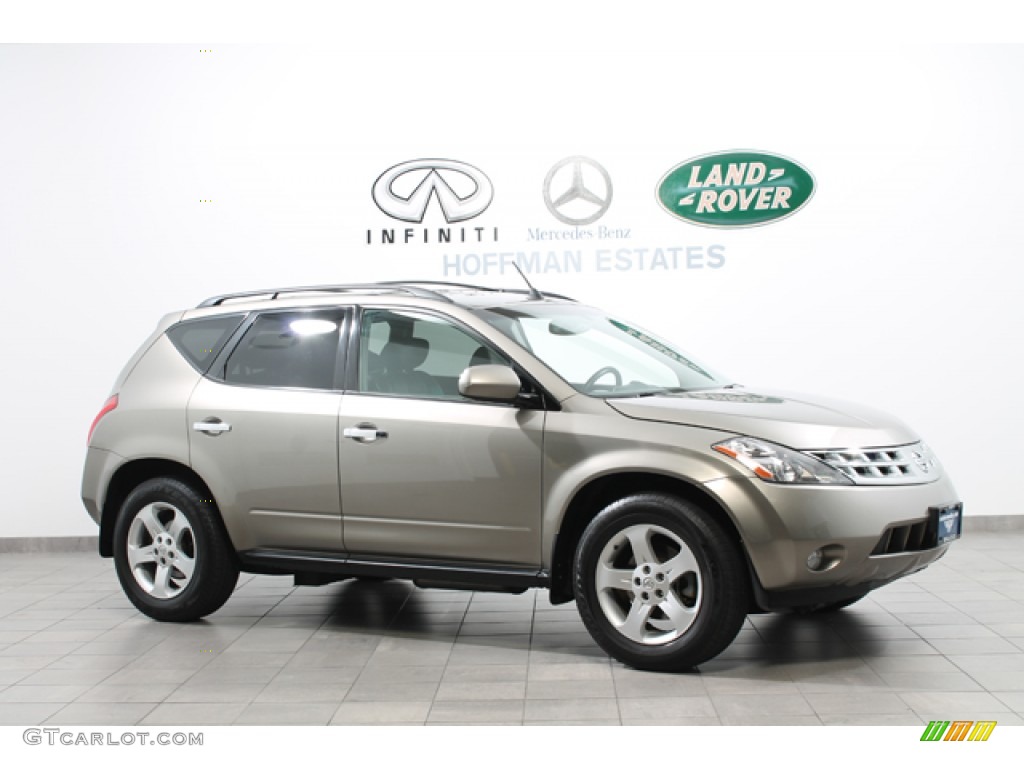 2004 Murano SL AWD - Polished Pewter Metallic / Charcoal photo #1