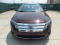 2012 Bordeaux Reserve Metallic Ford Fusion SE  photo #8