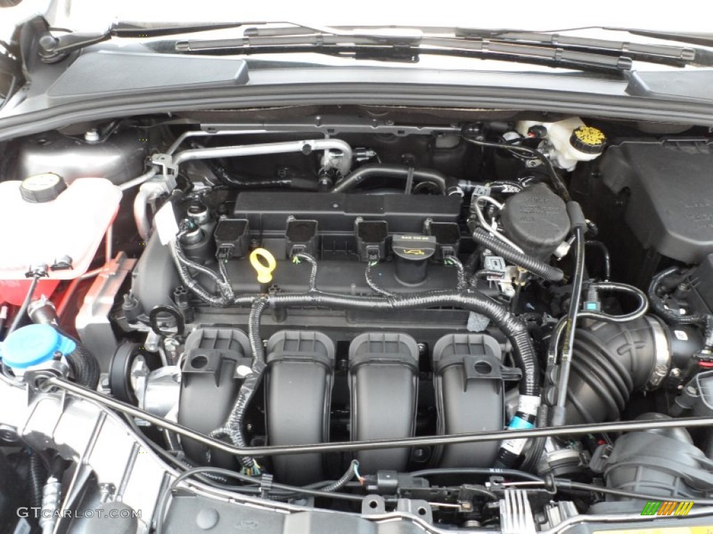 2012 Ford Focus Titanium 5-Door 2.0 Liter GDI DOHC 16-Valve Ti-VCT 4 Cylinder Engine Photo #66248948