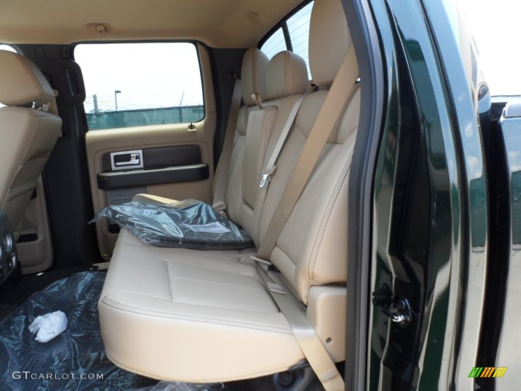 Pale Adobe Interior 2012 Ford F150 Lariat SuperCrew Photo #66249311