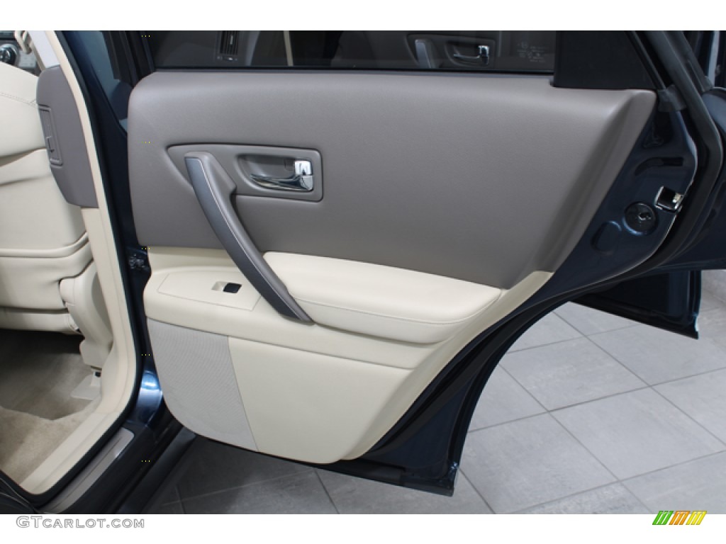 2008 Infiniti FX 35 AWD Wheat Door Panel Photo #66249407