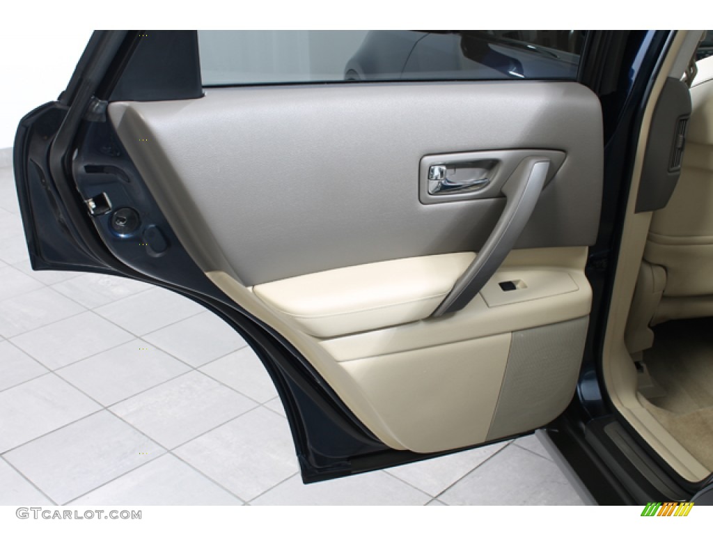 2008 Infiniti FX 35 AWD Wheat Door Panel Photo #66249414