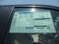  2012 F150 Lariat SuperCrew Window Sticker