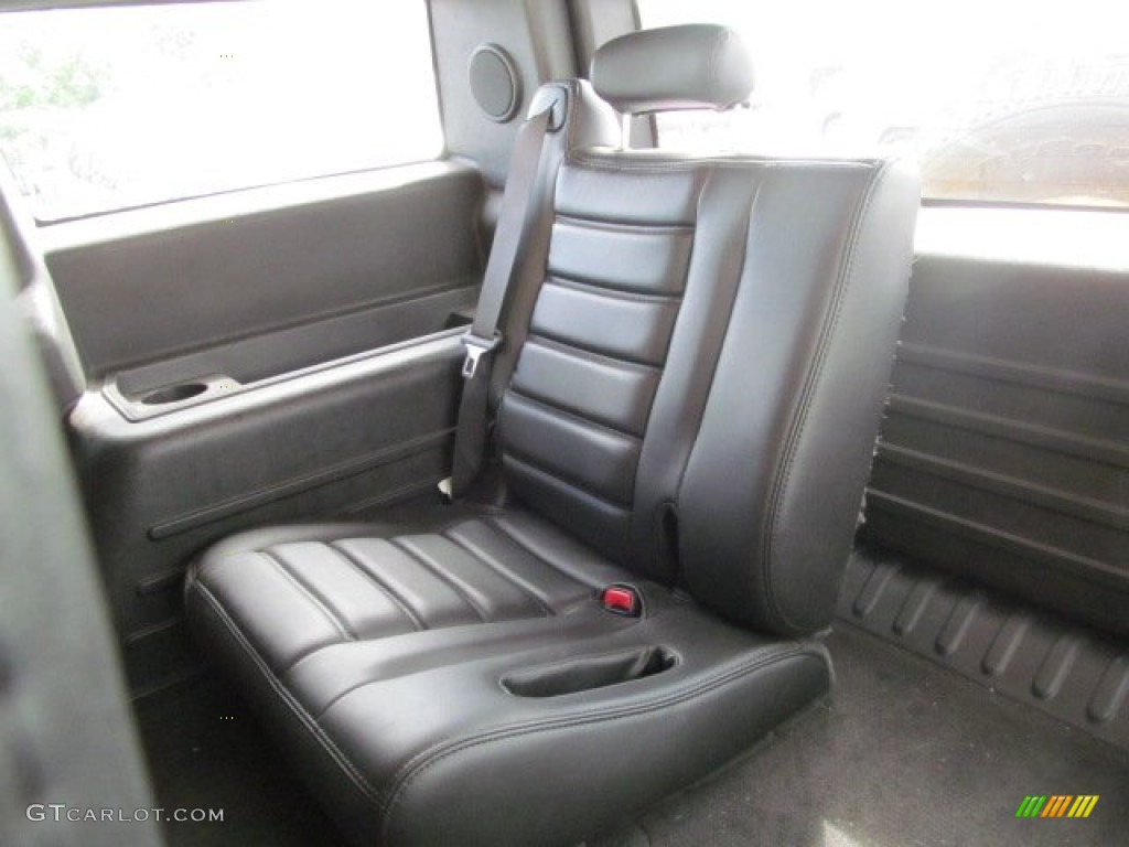 2006 Hummer H2 SUV Rear Seat Photo #66250175