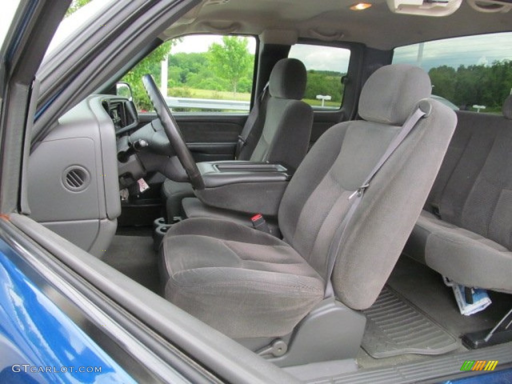Dark Charcoal Interior 2003 Chevrolet Silverado 1500 Z71 Extended Cab 4x4 Photo #66250562