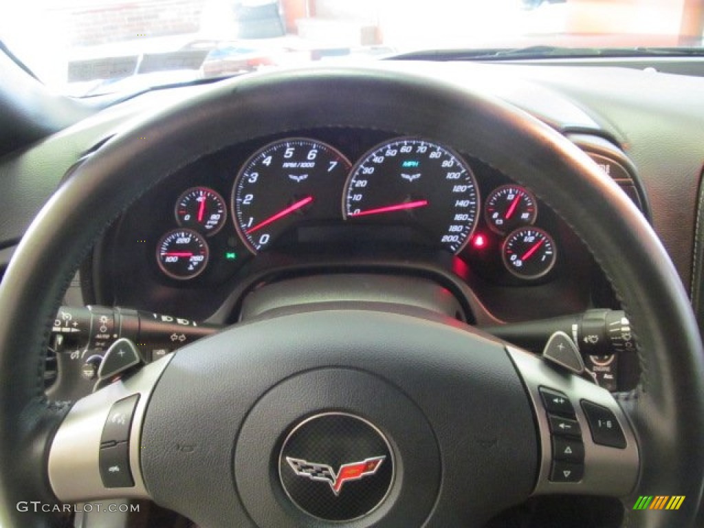 2010 Chevrolet Corvette Grand Sport Convertible Gauges Photo #66250604