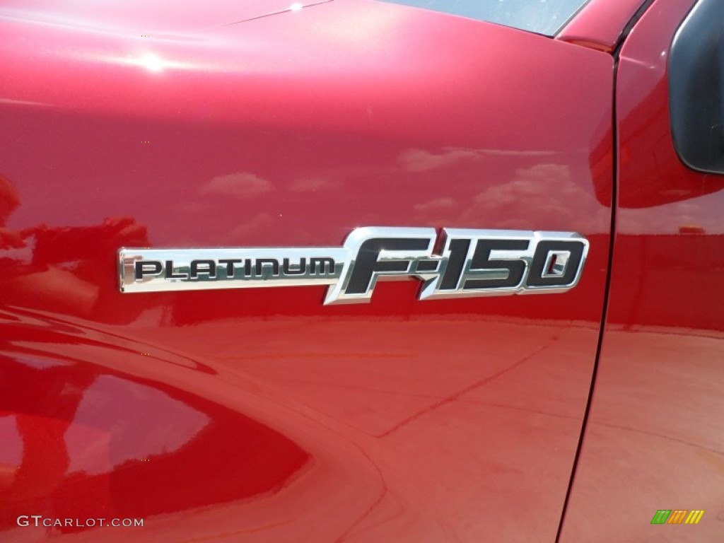 2012 Ford F150 Platinum SuperCrew 4x4 Marks and Logos Photo #66250637