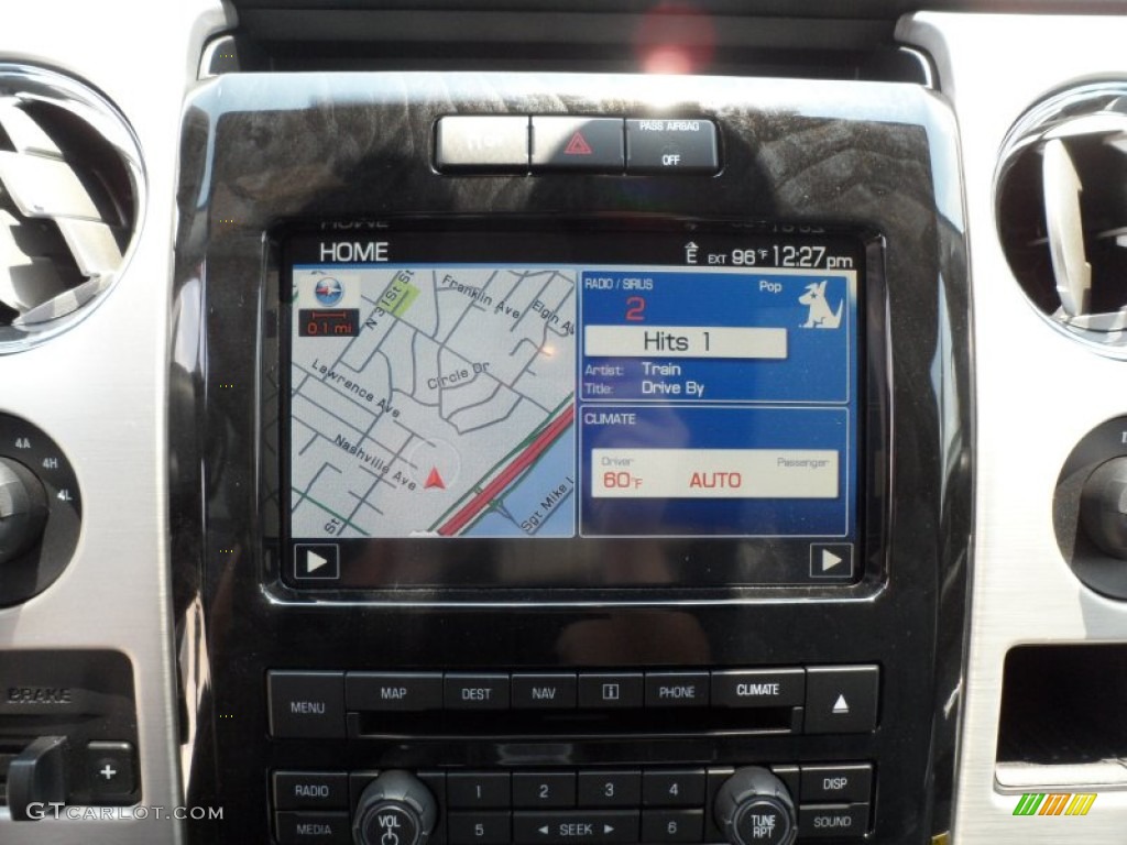 2012 Ford F150 Platinum SuperCrew 4x4 Navigation Photo #66250823
