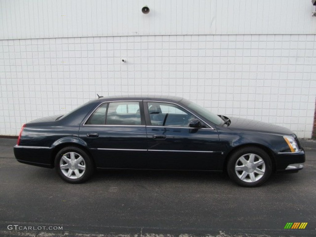 Blue Chip Metallic 2006 Cadillac DTS Standard DTS Model Exterior Photo #66250885