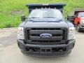 2011 Dark Blue Pearl Ford F350 Super Duty XL Regular Cab 4x4 Chassis Dump Truck  photo #15