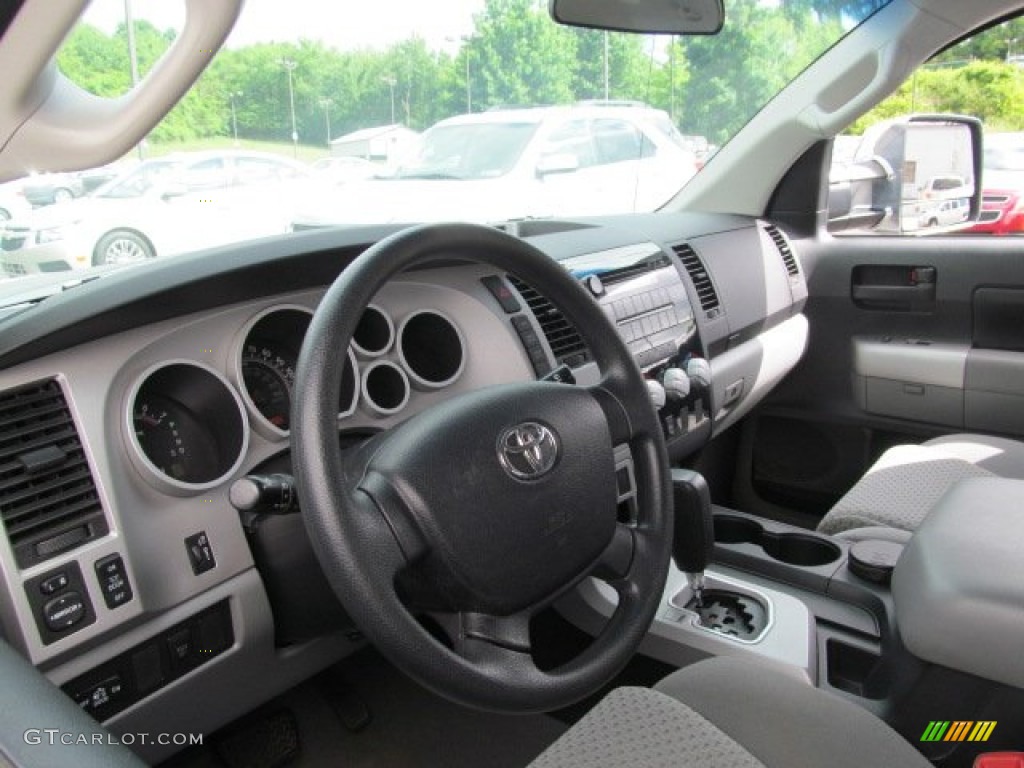 2007 Tundra SR5 TRD Double Cab - Pyrite Mica / Graphite Gray photo #14