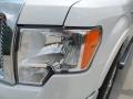 2012 White Platinum Metallic Tri-Coat Ford F150 Lariat SuperCrew  photo #9