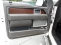 Black 2012 Ford F150 Lariat SuperCrew Door Panel