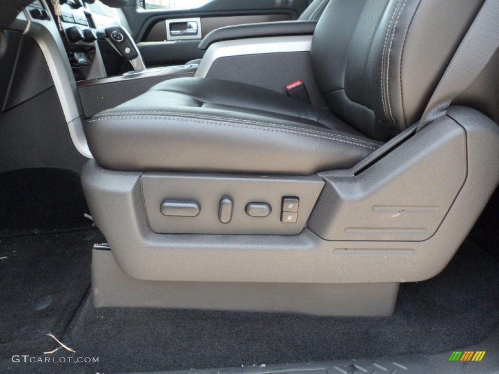 2012 Ford F150 Lariat SuperCrew Front Seat Photo #66251909