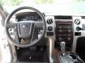 Black 2012 Ford F150 Lariat SuperCrew Dashboard