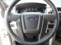 Black 2012 Ford F150 Lariat SuperCrew Steering Wheel