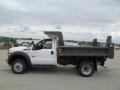 Oxford White - F550 Super Duty XL Regular Cab 4x4 Dump Truck Photo No. 9