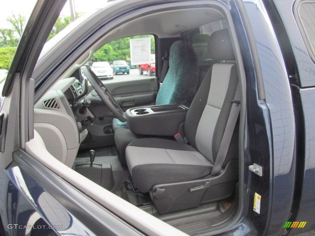 2009 Silverado 1500 LS Regular Cab 4x4 - Imperial Blue Metallic / Dark Titanium photo #13