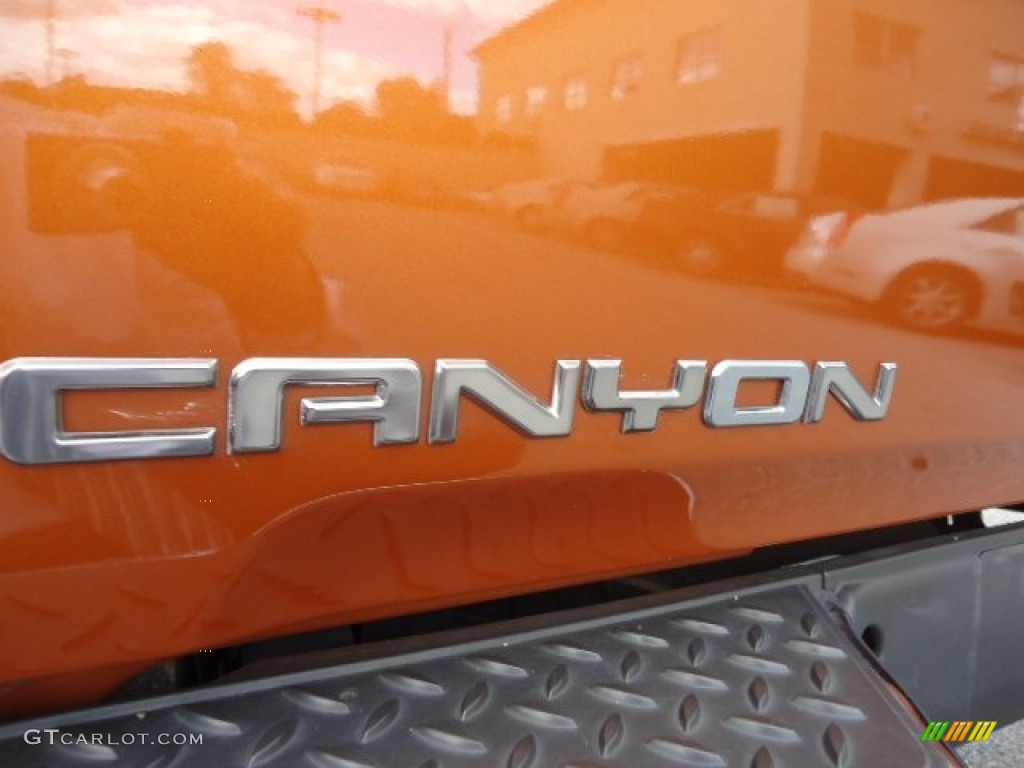 2006 Canyon SL Regular Cab - Sunburst Orange Metallic / Dark Pewter photo #21