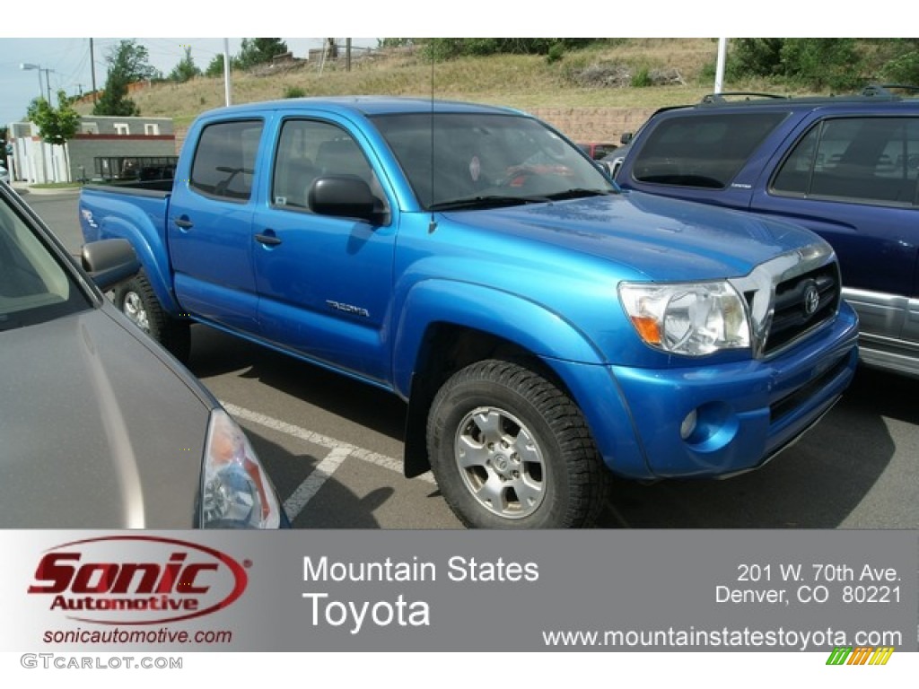 Speedway Blue Toyota Tacoma