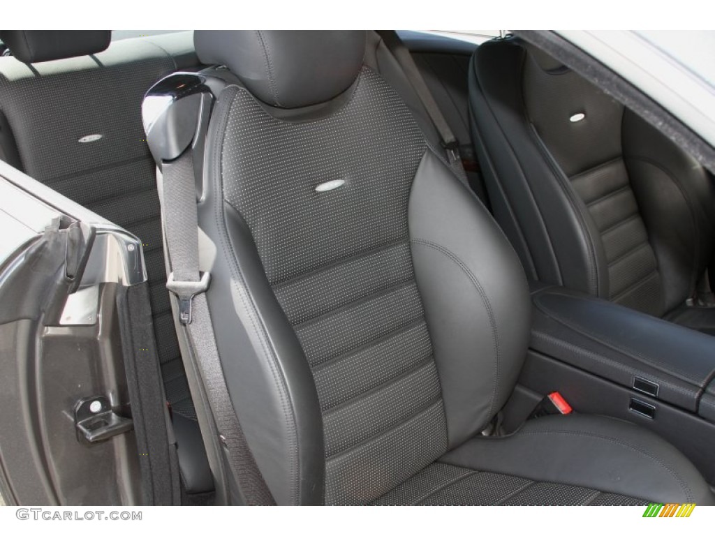 Black Interior 2009 Mercedes-Benz CL 63 AMG Photo #66254796