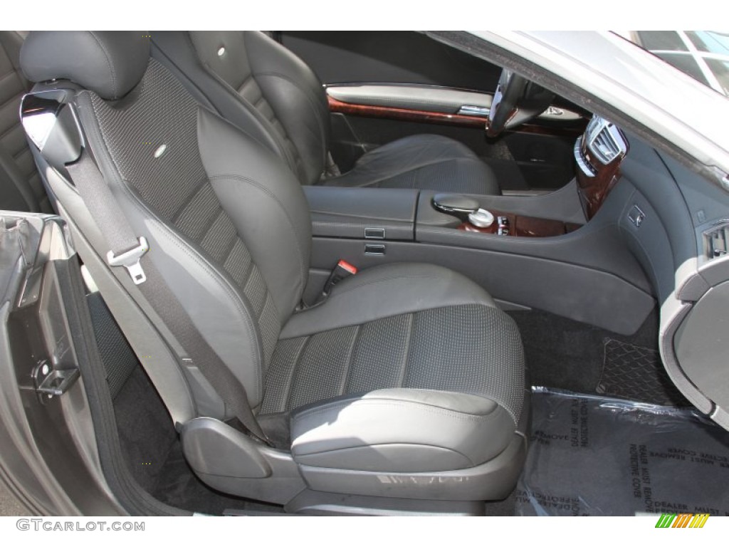 Black Interior 2009 Mercedes-Benz CL 63 AMG Photo #66254835