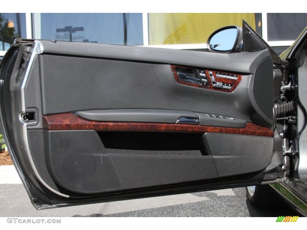 2009 Mercedes-Benz CL 63 AMG Black Door Panel Photo #66254859