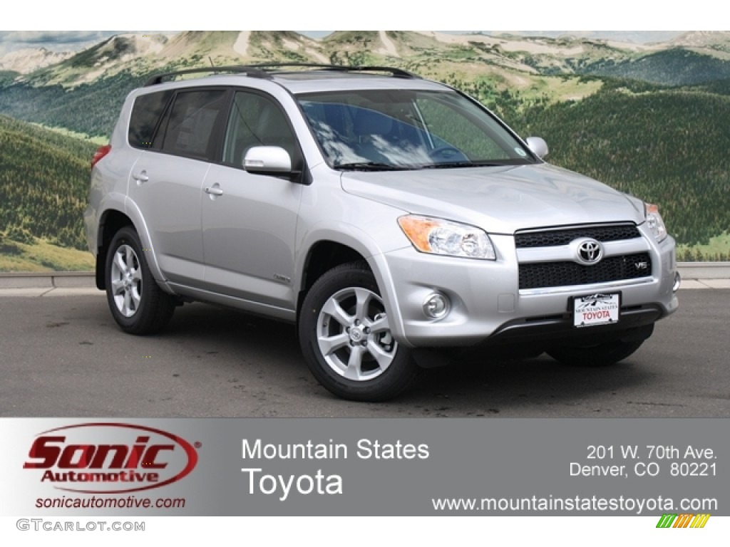 2012 RAV4 V6 Limited 4WD - Classic Silver Metallic / Ash photo #1