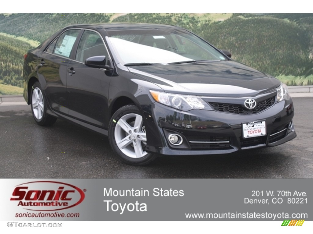 2012 Camry SE - Cosmic Gray Mica / Black photo #1