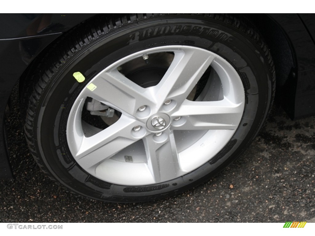 2012 Camry SE - Cosmic Gray Mica / Black photo #8