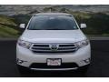 2012 Blizzard White Pearl Toyota Highlander V6 4WD  photo #2