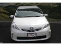 2012 Blizzard White Pearl Toyota Prius v Two Hybrid  photo #2