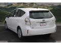 2012 Blizzard White Pearl Toyota Prius v Two Hybrid  photo #3