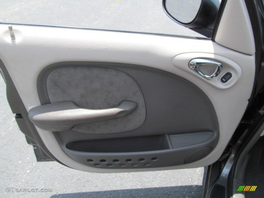 2002 Chrysler PT Cruiser Touring Taupe Door Panel Photo #66257452