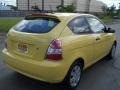 2009 Mellow Yellow Hyundai Accent GS 3 Door  photo #2