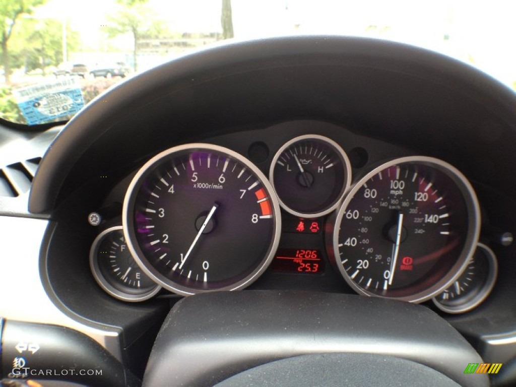2011 Mazda MX-5 Miata Grand Touring Hard Top Roadster Gauges Photo #66259599